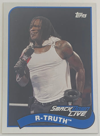 R-Truth 2018 WWE Topps Heritage Card