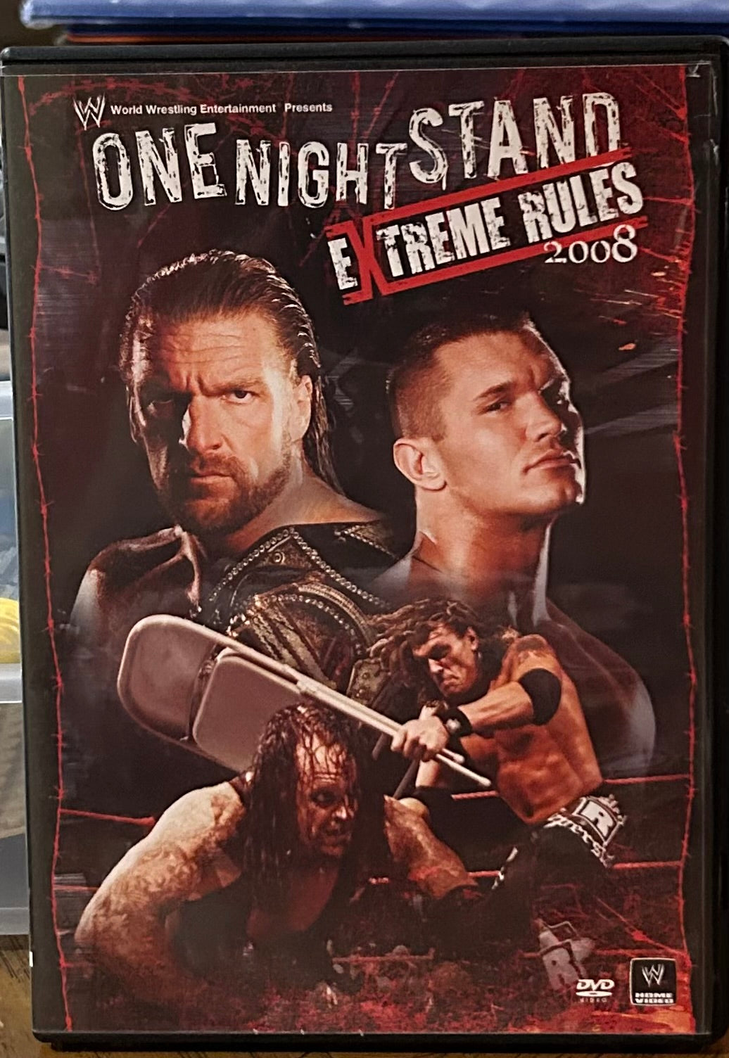 *WWE “One Night Stand 2008, Extreme Rules” DVD (Jeff Hardy, Umaga, CM Punk & so much more)