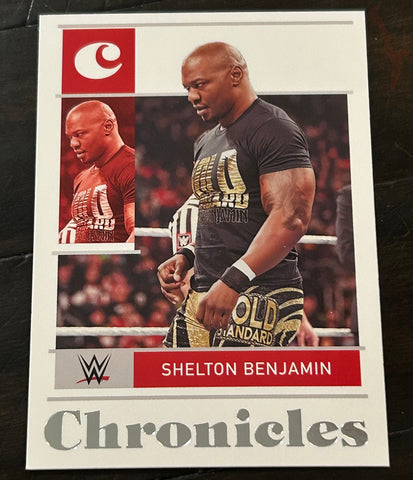 Shelton Benjamin  2022 WWE Panini Chronicles Card