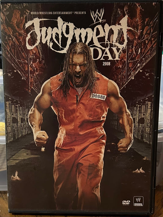 *WWE “Judgement Day 2008” DVD (Triple H, Orton, Undertaker & so much more)