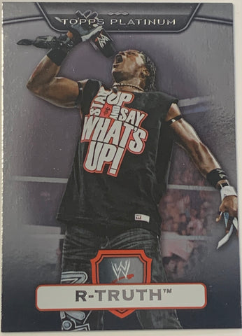 R-Truth 2010 WWE Topps Platinum Card