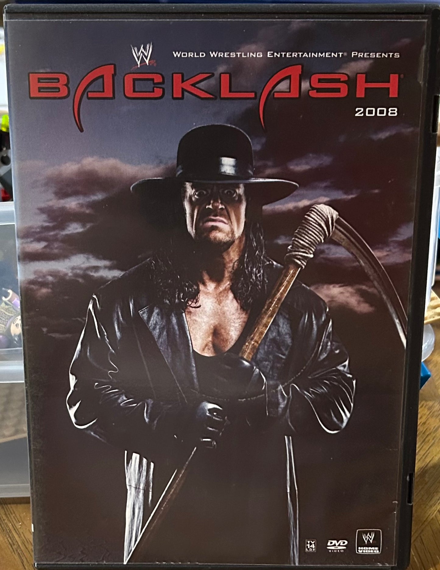 *WWE “Backlash 2008” DVD (The Undertaker, Cena, Triple H & so much more)