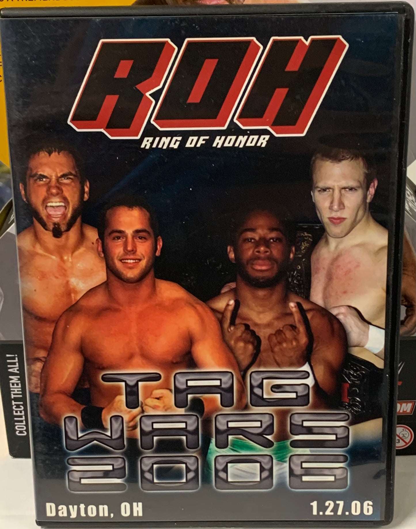 ROH Ring of Honor DVD Tag Wars 2006 1/27/06 Lowki, Danielson, Lethal, Aries)!!!