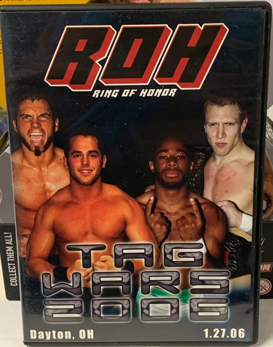 ROH Ring of Honor DVD Tag Wars 2006 1/27/06 Lowki, Danielson, Lethal, Aries)!!!