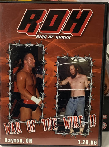 ROH Ring of Honor DVD “War of The Wire 2” 7/28/06 (Briscoes, Homicide, Aries, Danielson)!!!