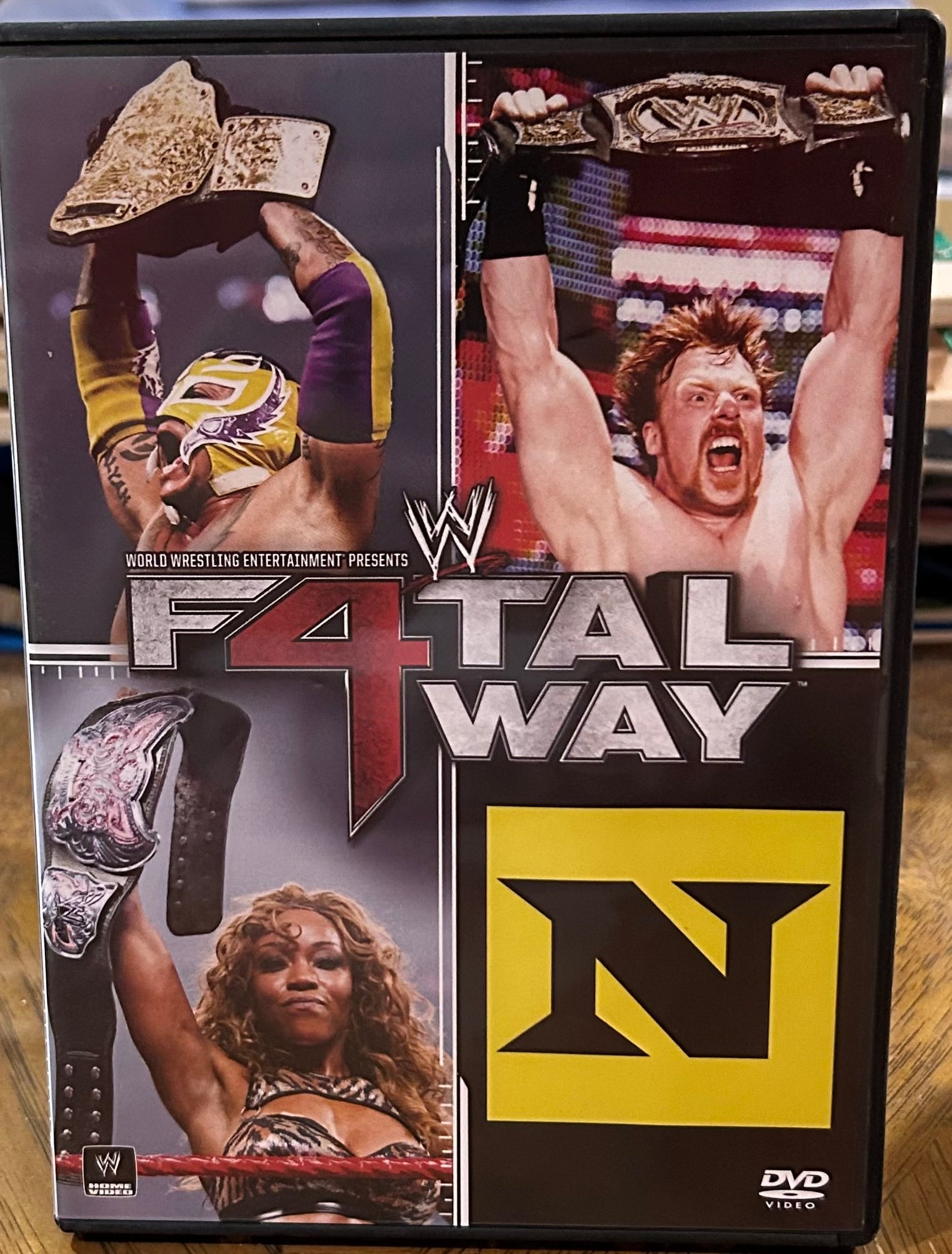 WWE “Fatal 4 Way 2010” DVD (Cena, Orton, Sheamus & so much more