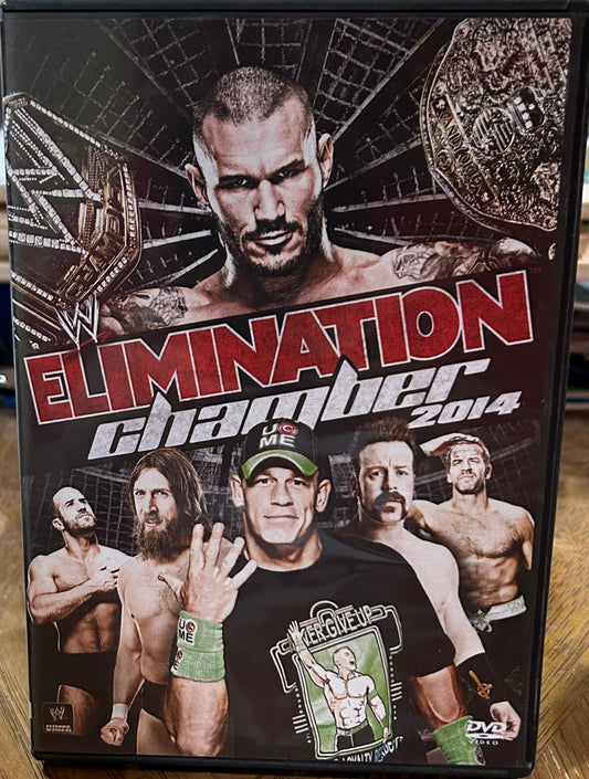 * WWE “Elimination Chamber 2014” DVD (Cena, Orton, Daniel Bryan & so much more)