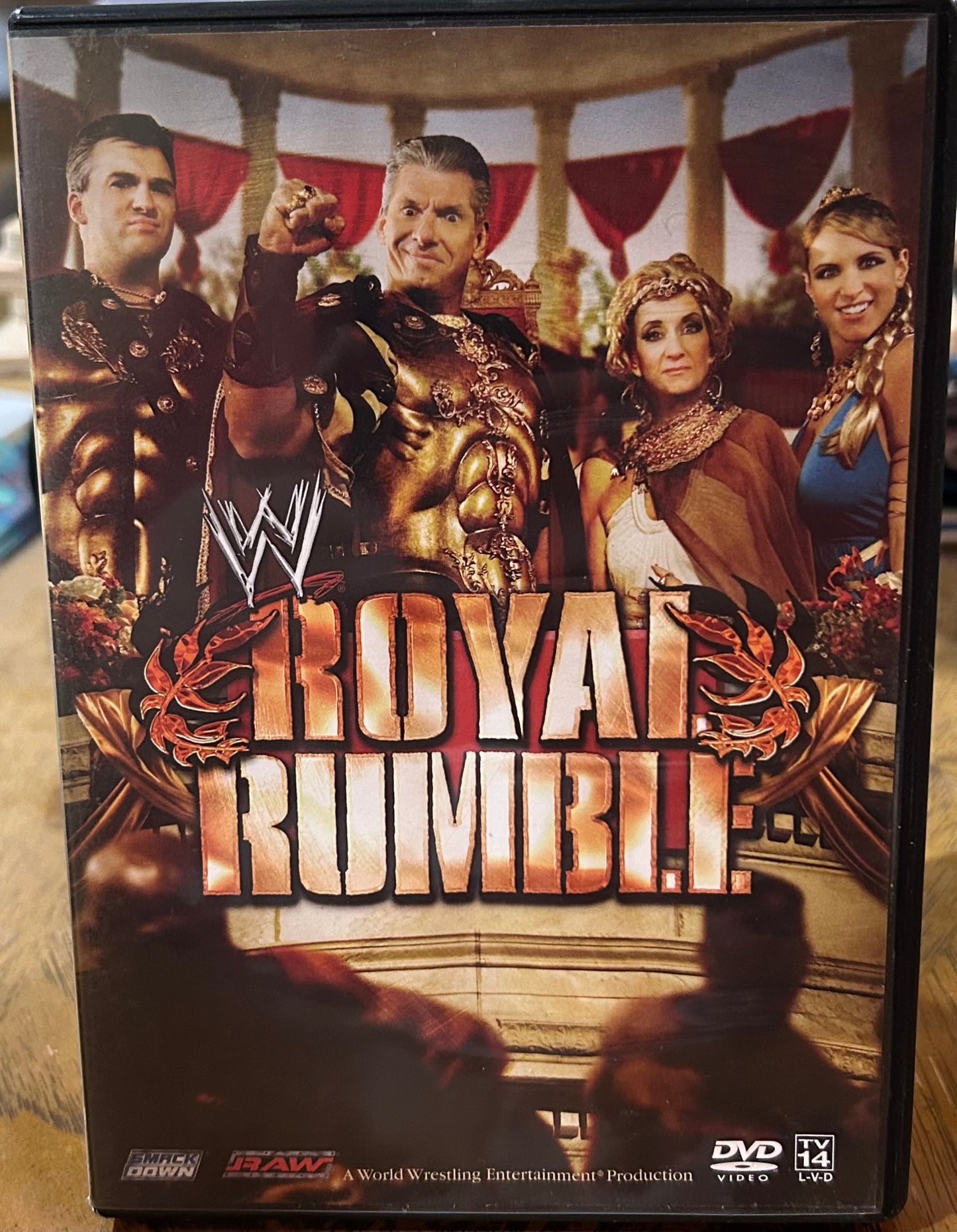 * WWE “Royal Rumble 2006” DVD (John Cena, Edge, Kurt Angle & so much more)