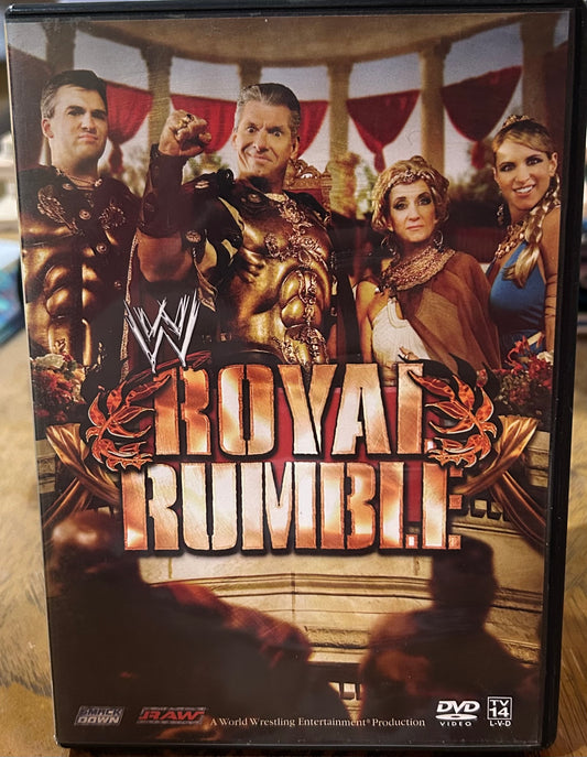 * WWE “Royal Rumble 2006” DVD (John Cena, Edge, Kurt Angle & so much more)