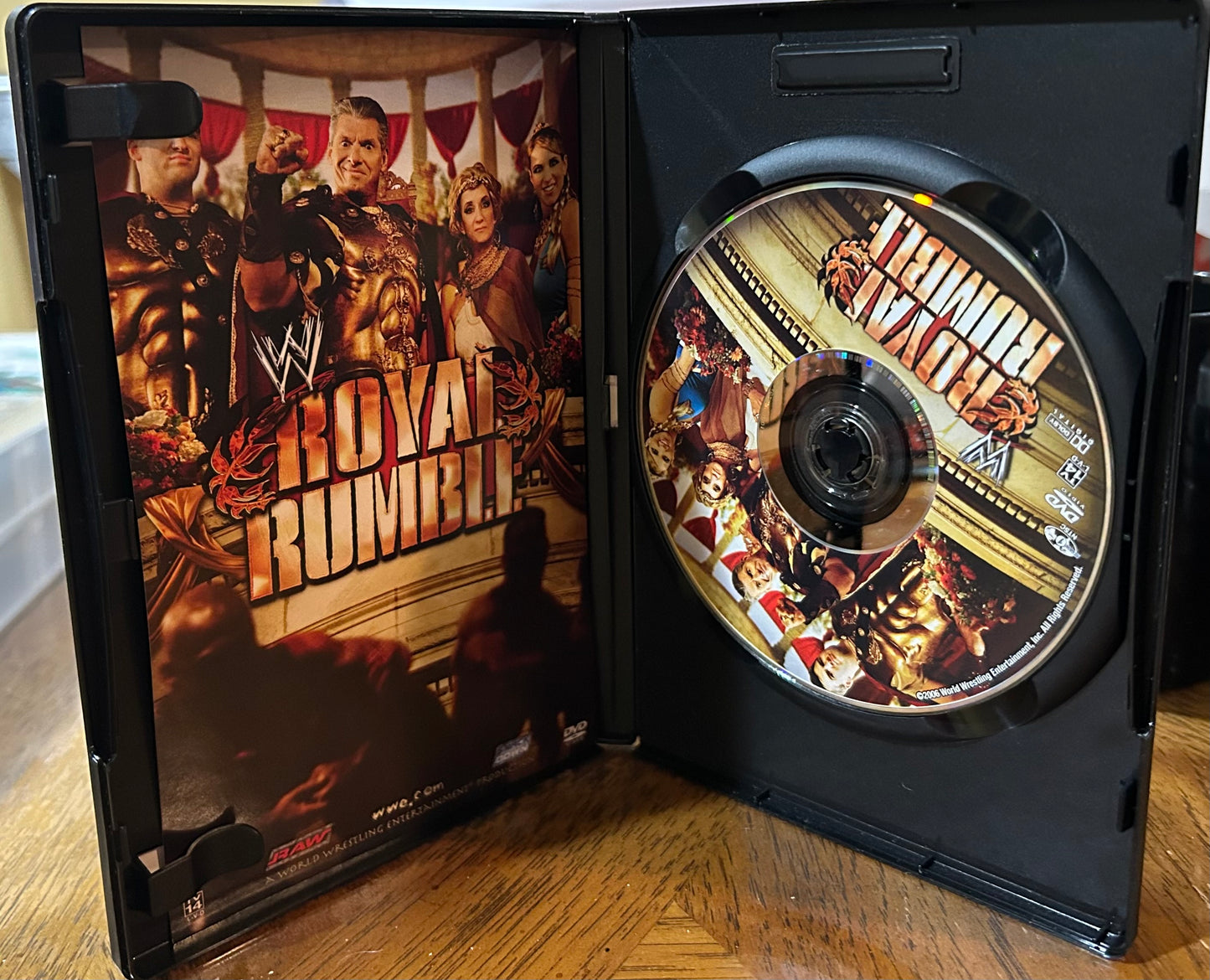 * WWE “Royal Rumble 2006” DVD (John Cena, Edge, Kurt Angle & so much more)