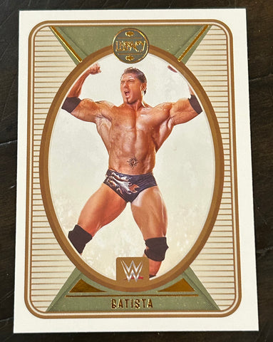 Batista 2022 WWE Panini Chronicles Legacy Card