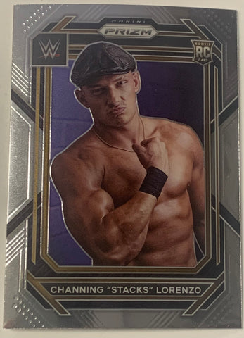 Channing “Stacks” Lorenzo 2023 WWE Panini Prizm Rookie Card