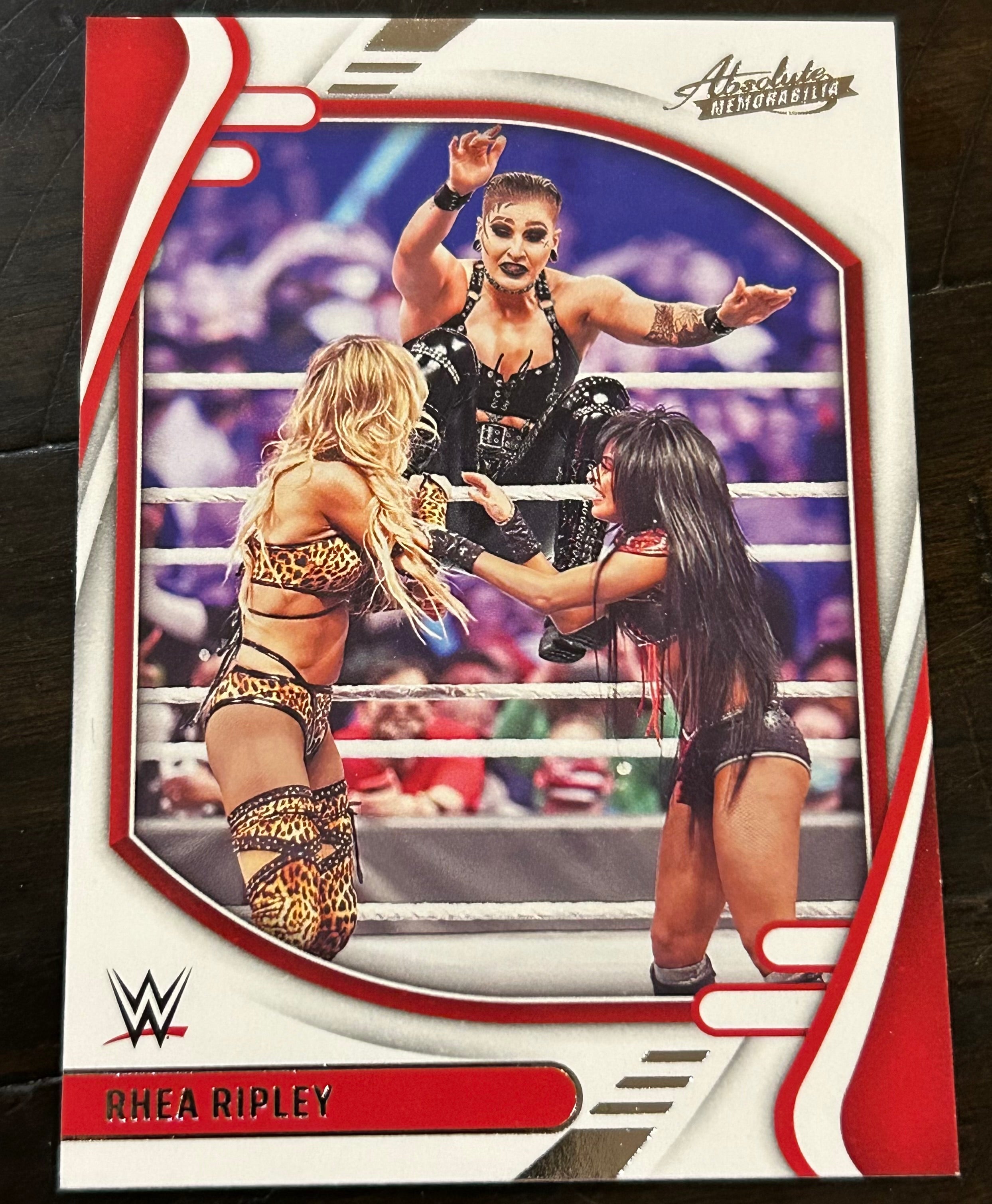 Rhea Ripley Math Card Rhea Ripley 2022 WWE Panini Chronicles Absolute Card – The Wrestling ...
