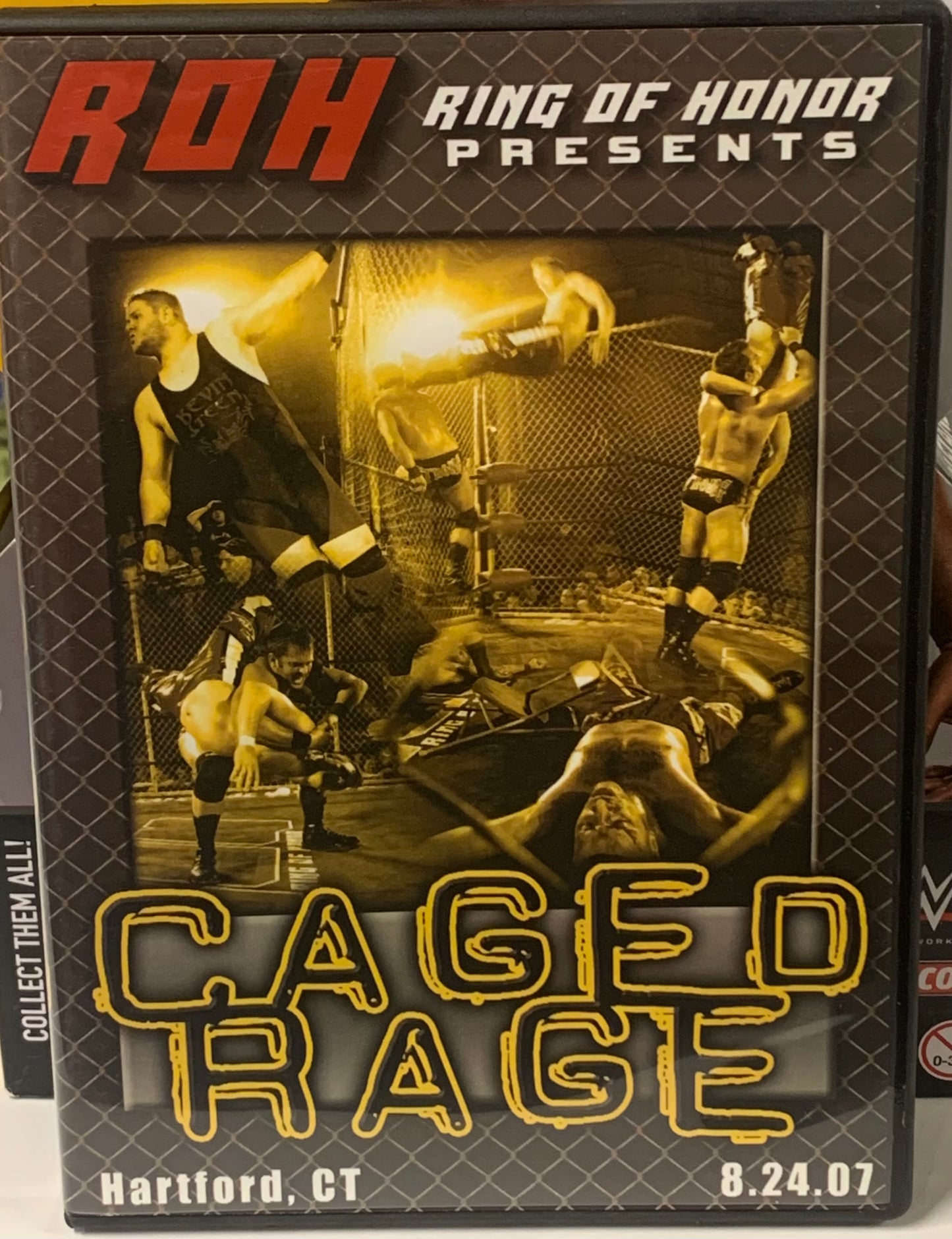 ROH Ring of Honor DVD “Caged Rage” 8/24/07 (Briscoes, Steen, Generico, Takeshi)