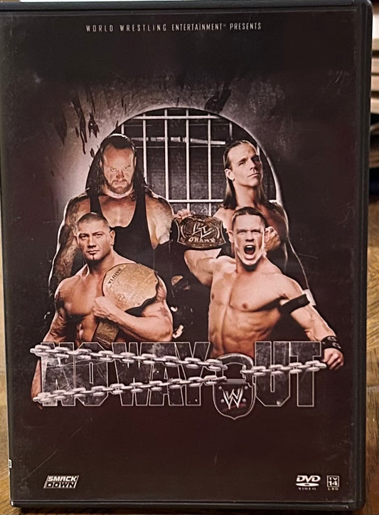 * WWE “No Way Out 2007” DVD (Batista, Undertaker, Kane & so much more)