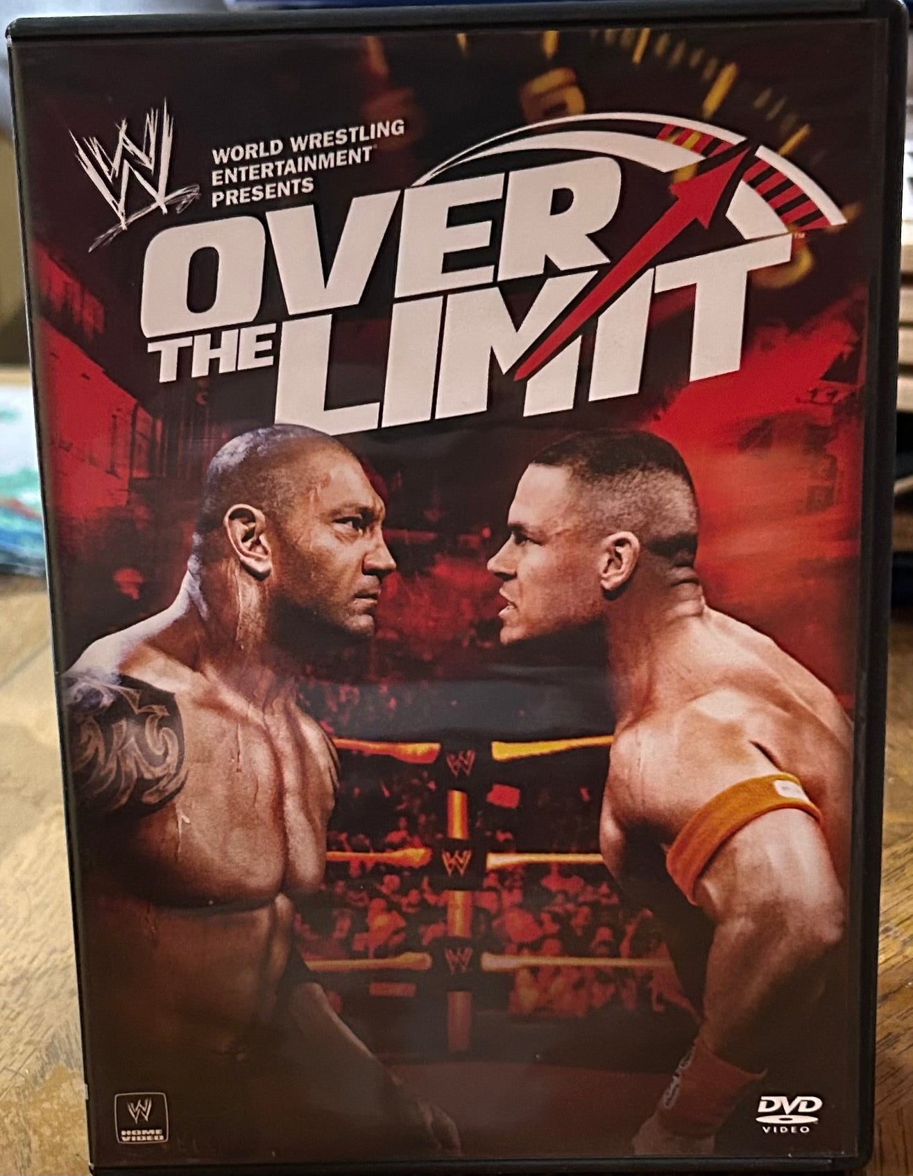* WWE “Over The Limit 2010” DVD (Batista, John Cena, Edge & so much more)