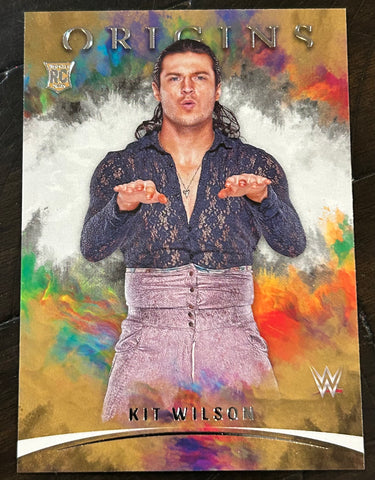 Kit Wilson 2022 WWE Panini Chronicles Origin Rookie Card