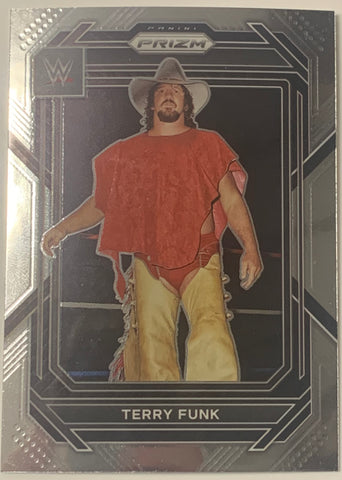 Terry Funk 2023 WWE Panini Prizm Card