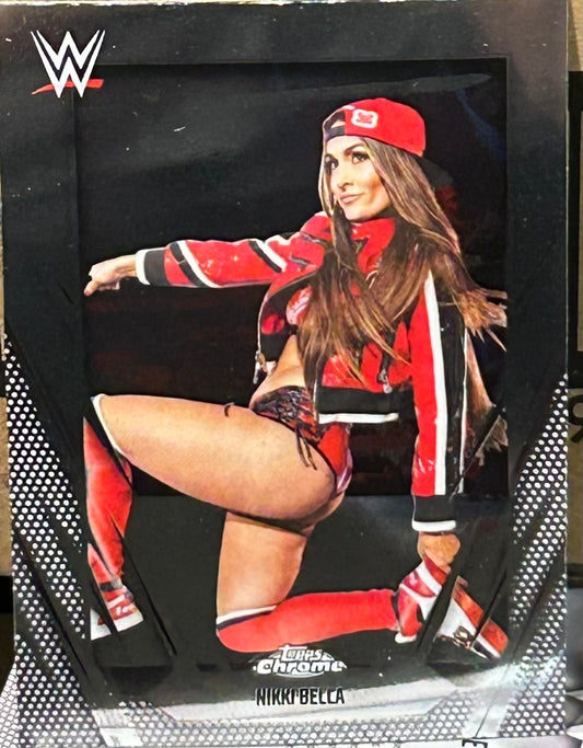 + Nikki Bella 2026 WWE Topps Chrome Card