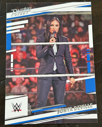 Sonya Deville 2022 WWE Panini Chronicles Prestige Card