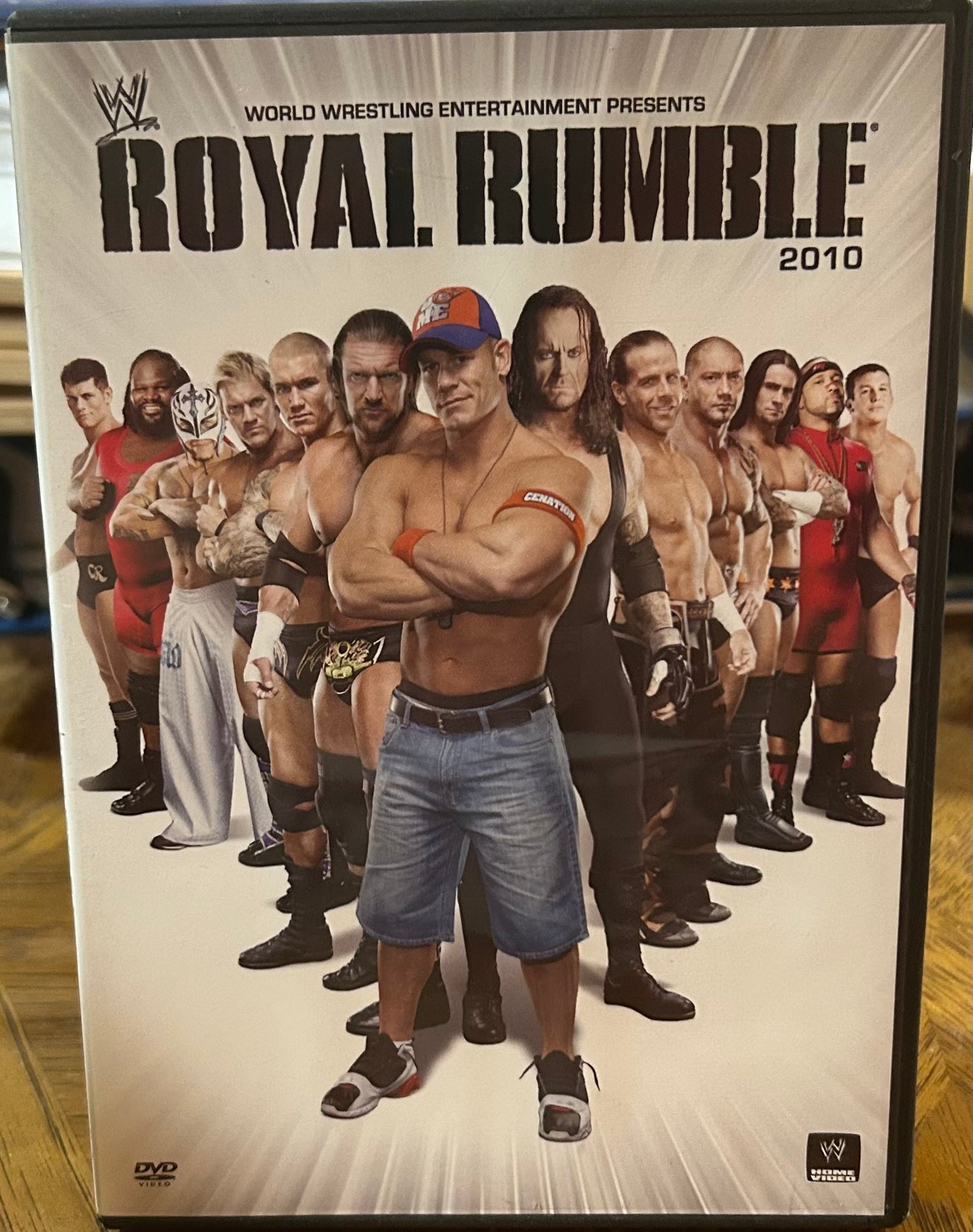 * WWE “Royal Rumble 2010” DVD (Undertaker, Orton, Sheamus, Rey & so much more)