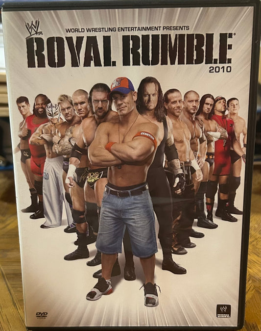 * WWE “Royal Rumble 2010” DVD (Undertaker, Orton, Sheamus, Rey & so much more)