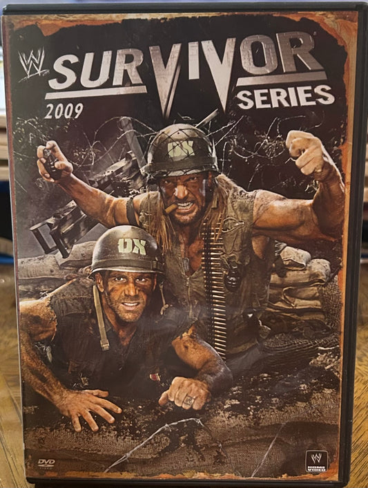* WWE “Survivor Series 2009” DVD (DX, Undertaker, John Cena & so much more)