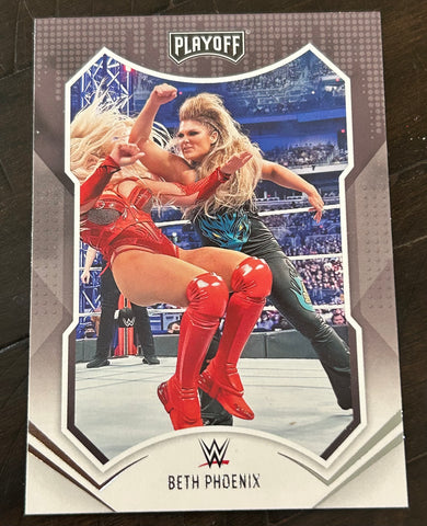 Beth Phoenix 2022 WWE Panini Chronicles Playoff Card