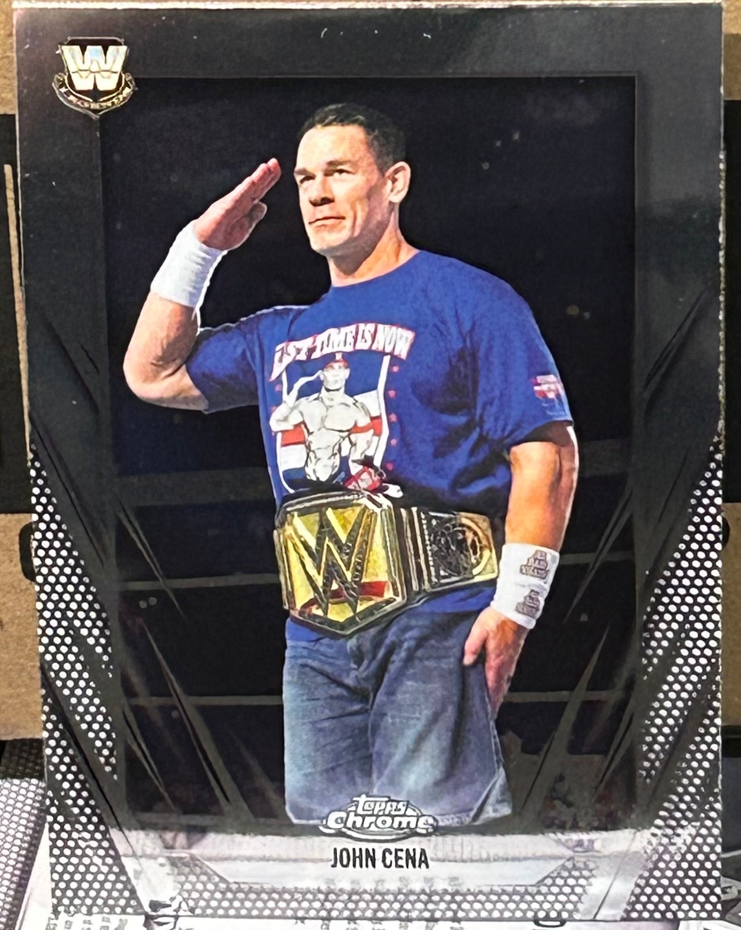 + John Cena 2026 WWE Topps Chrome Card