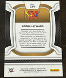 Bohdi Hayward 2022 WWE NXT Panini Certified ROOKIE Card