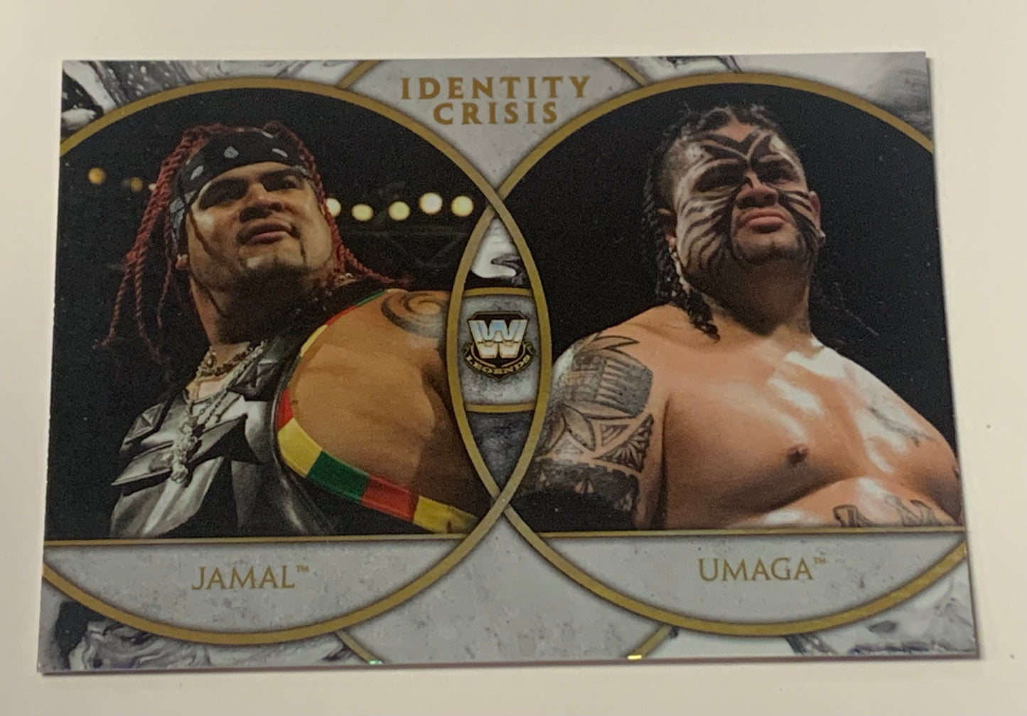 Umaga Jamal 2018 WWE Topps Legends “Identity Crisis” Insert Card