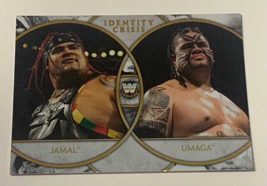 Umaga Jamal 2018 WWE Topps Legends “Identity Crisis” Insert Card