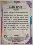 Kevin Owens 2020 WWE Topps Chrome Refractor Card