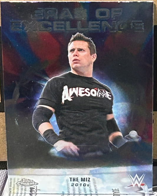 + The Miz 2026 WWE Topps Chrome “Eras of Excellence” Insert Card