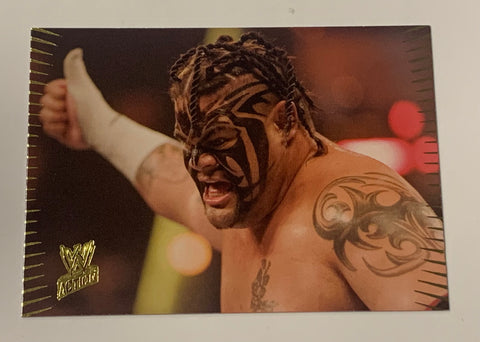 Umaga 2007 WWE Topps Action Card #21