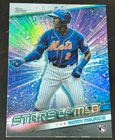 Ronny Mauricio 2024 Topps “Stars of MLB” Insert Baseball ROOKIE Card METS