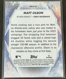 Matt Olson 2023 Topps “Stars of MLB” Baseball Insert Card BRAVES