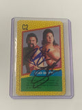 The Steiner Brothers 1991 Cromy SIGNED Wrestling Card