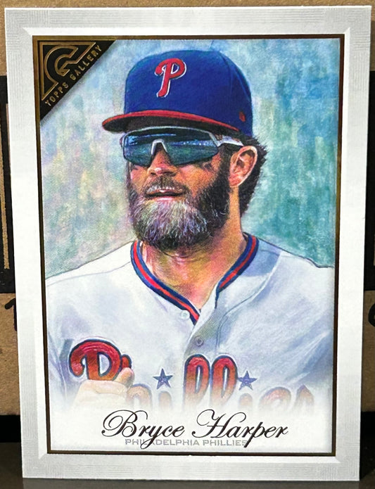+ Bryce Harper 2019 Topps Gallery Card PHILADELPHIA PHILLIES