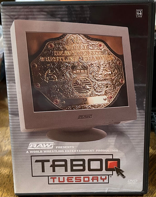 * WWE “Taboo Tuesday 2004” DVD (Triple H, Shawn Michaels, Flair & so much more)