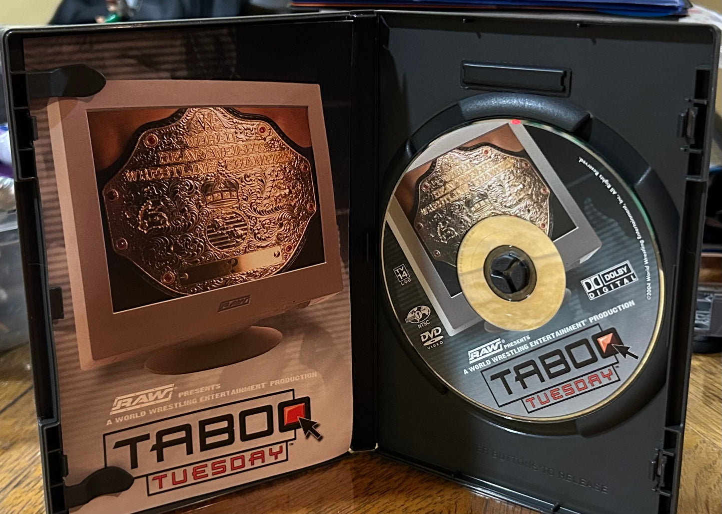 * WWE “Taboo Tuesday 2004” DVD (Triple H, Shawn Michaels, Flair & so much more)
