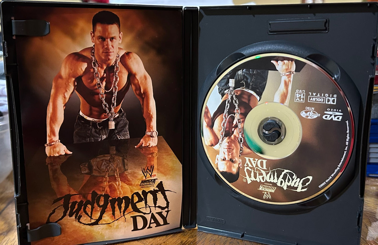 * WWE “Judgement Day 2005” DVD (John Cena, Eddie Guerrero, Rey Mysterio & so much more)