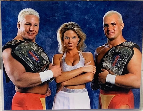 The Bodydonnas WWE 8x10 Color Photo (Skip, Zip & Sunny)