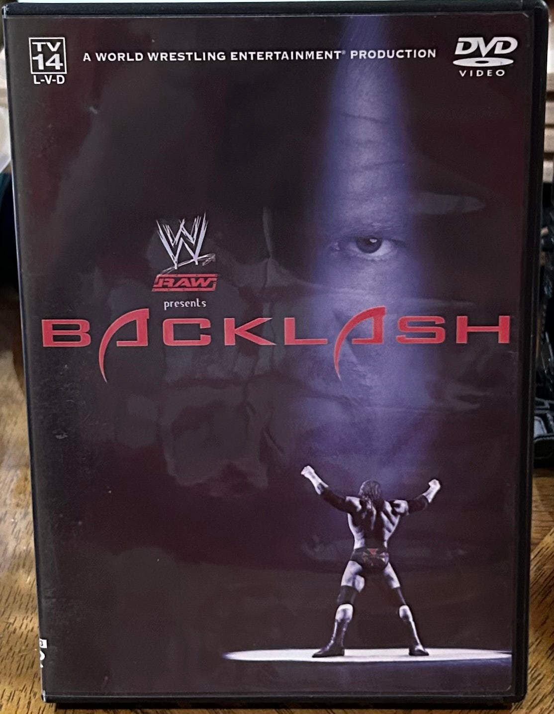 * WWE “Backlash 2005” DVD (Hulk Hogan, Triple H, Batista & so much more)