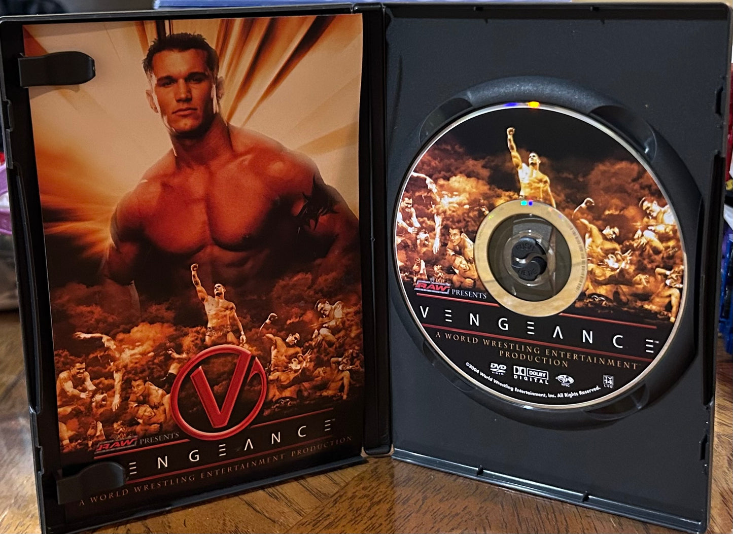 * WWE “Vengeance 2004” DVD (Benoit, Triple H, Edge & so much more)