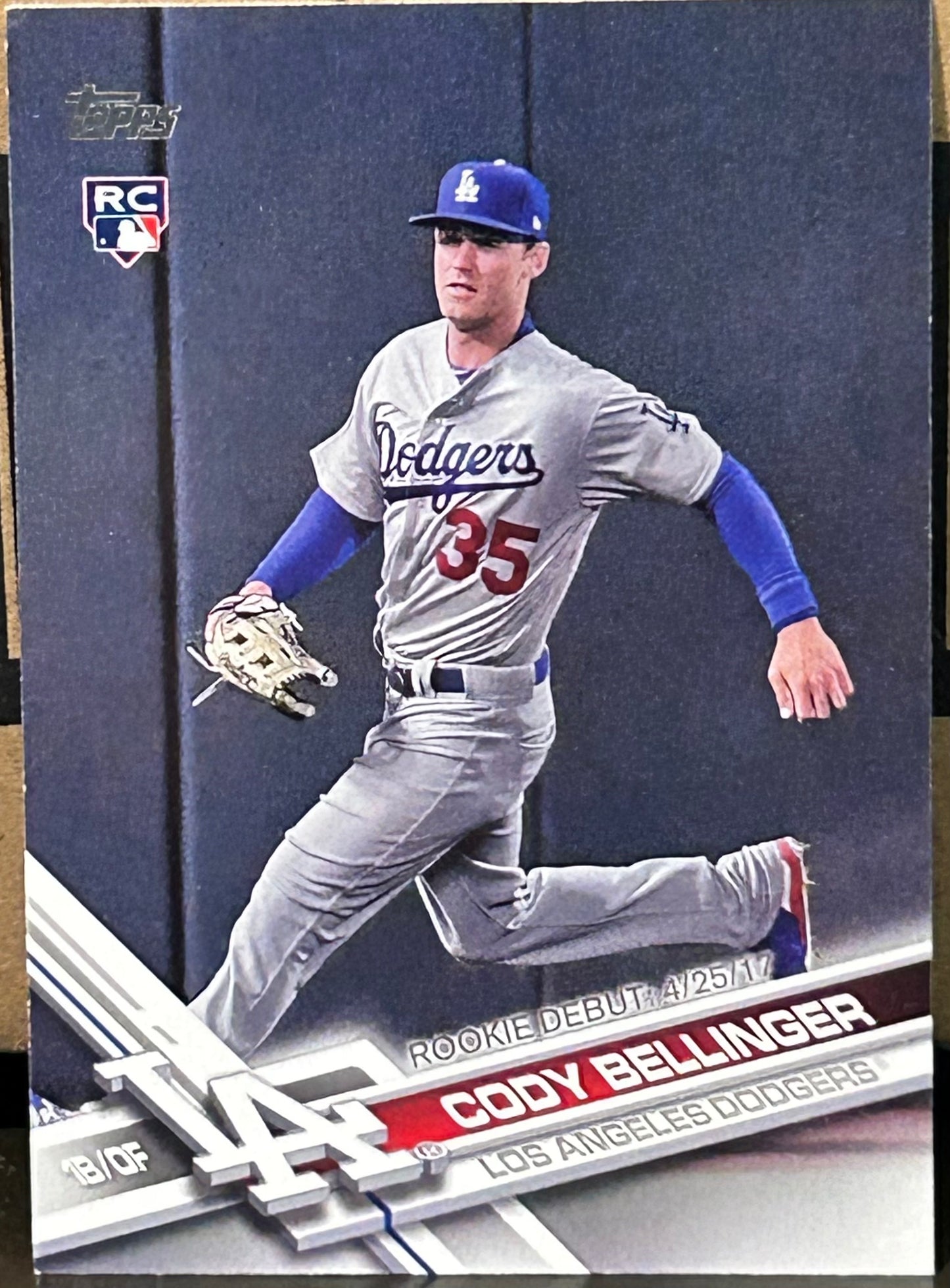 + Cody Bellinger 2017 Topps Update ROOKIE Card DODGERS