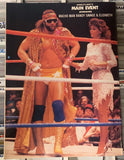 Wrestling’s Main Event Magazine June 1987 HULK HOGAN (Full Color Hulk Hogan Poster Inside)