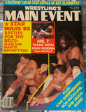 Wrestling’s Main Event Magazine June 1985 (Comes with Full Color Poster of Sgt Slaughter Inside)