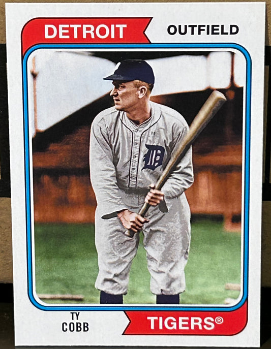 + Ty Cobb 2020 Topps Archives Card DETROIT TIGERS
