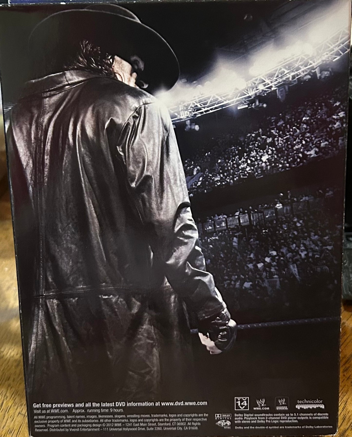 * WWE “The Undertaker 20-0, The Streak” DVD (4-Disc set)